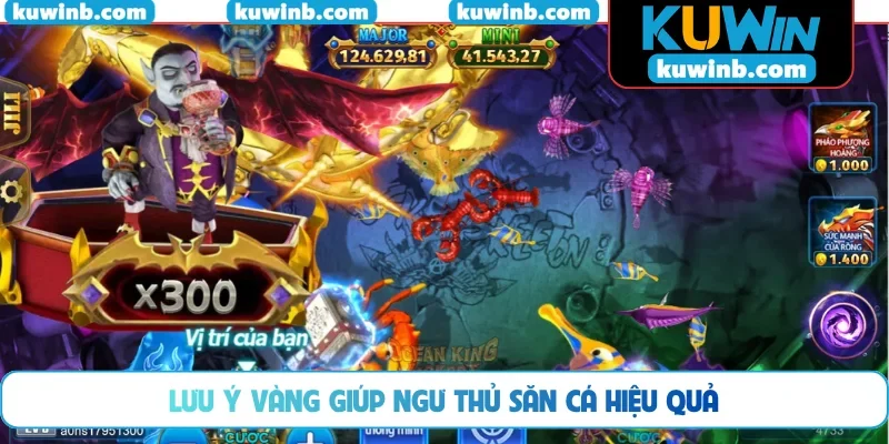 Lưu ý vàng giúp ngư thủ săn cá hiệu quả
