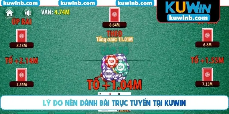 Lý do nên giải trí trực tuyến tại KUWIN