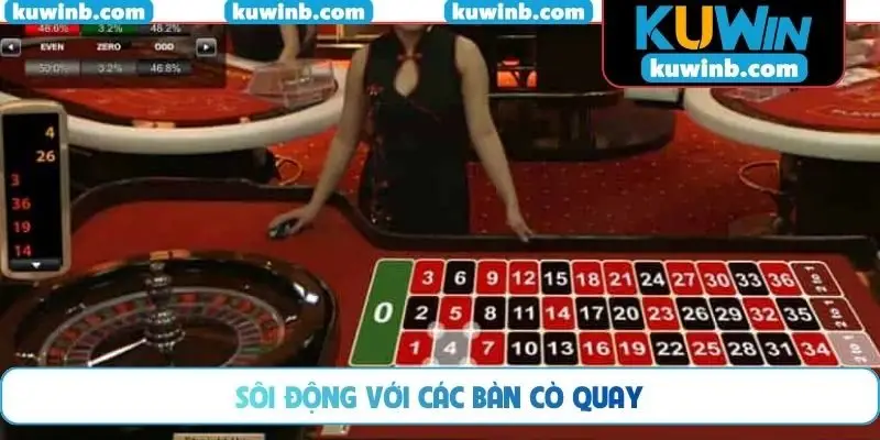 Sôi động với các bàn cò quay