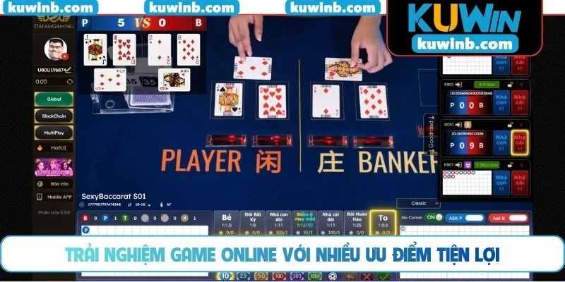 Trải nghiệm game online với nhiều ưu điểm tiện lợi